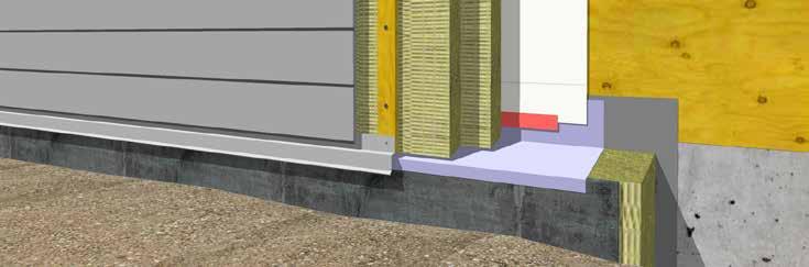 Foundation Wall to Above Grade Wall (6 Insulation) 1 2