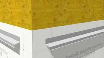 Install sheathing membrane and