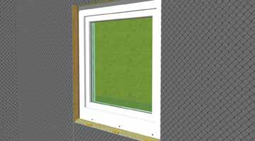 Install ROCKWOOL COMFORTBOARD above the self-adhered