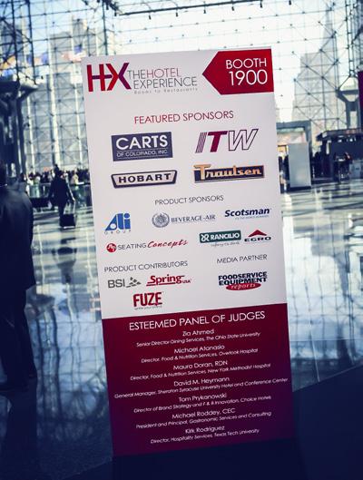 LOBBY BANNERS Prominent positions are available in the Crystal Palace of the Javits Center and at entrance points to the HX Marketplace. Contact your sales rep for details.