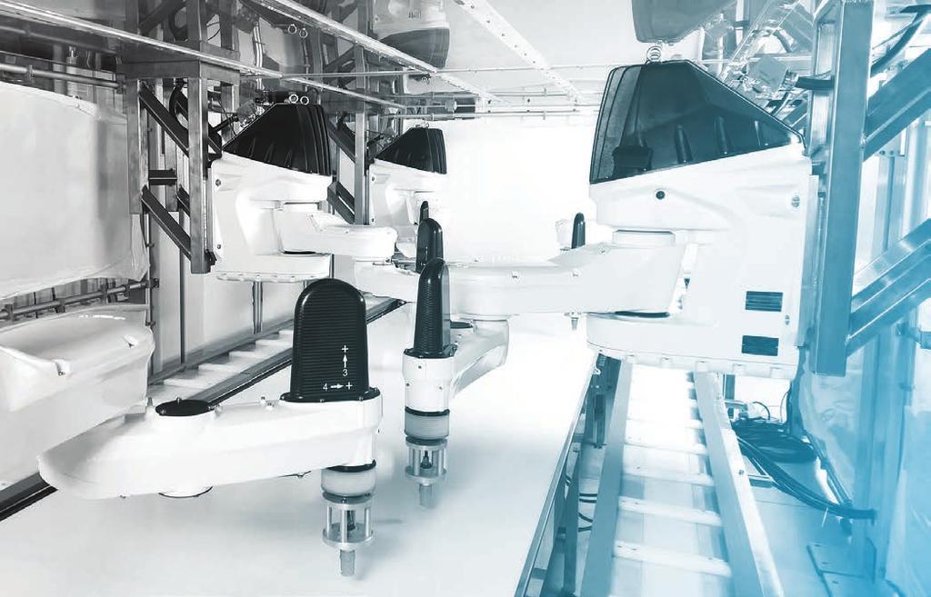 Robotics We produce innovative automated and robotized stations and production lines. Together with our customers we work out the detailed concept that is a subject to the extensive analysis.