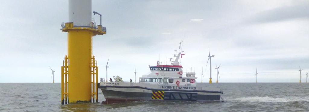 Windfarm Support Vessels The 6m Extreme Semi-SWATH has been designed for Turbine Transfers and will provide significantly better seakeeping than conventional WSVs.