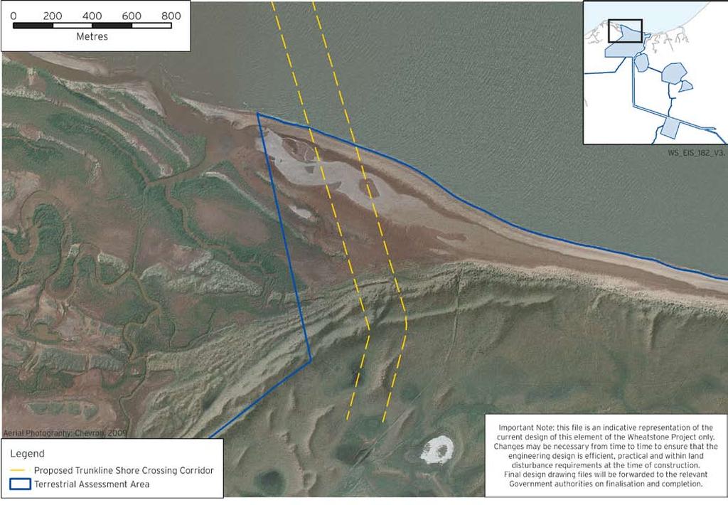 Wheatstone Project 2.0 Project Description trenching and the placement of engineering rock berms on the pipeline.