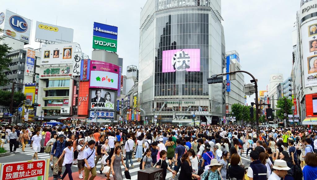 SHIBUYA, TOKYO by 2050, 70% of people will live in