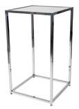 top, chrome stand 30 H 120 Round Ped