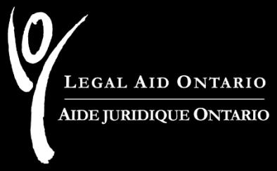 Legal Aid Ontario 40 Dundas Street West, Suite 200 Toronto, Ontario M5G 2H1 Toll free: 1-800-668-8258 Email: info@lao.on.ca Website: www.legalaid.on.ca Ce document est disponible en français.