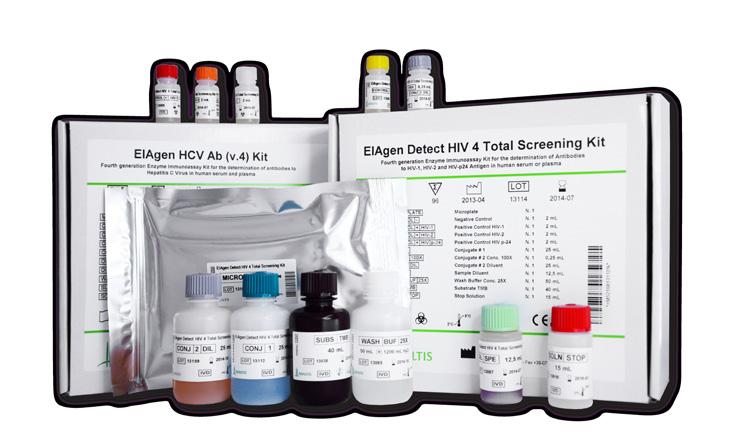 NET The EIAgen assays are completely automated on Personal LAB instrument. All application protocols have been validated and approved.