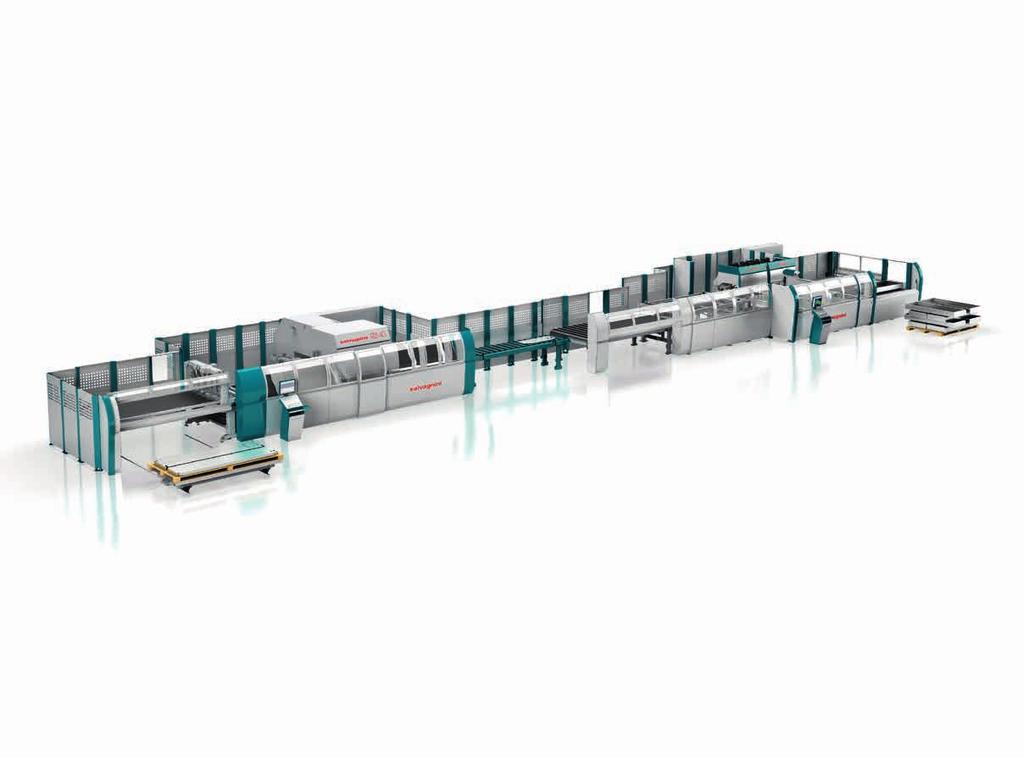 The line is modular and can be combined with intelligent solutions for manual or automated feeding and unloading that enhance the quality and cost-effectiveness of the parts produced.