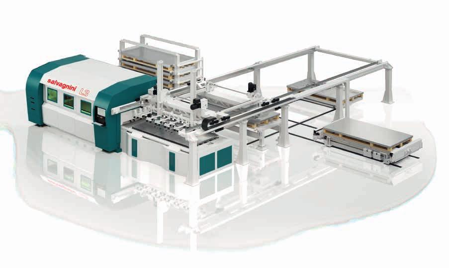 Fiber laser Panel benders L3 L5 2 models for versatile, high-quality production runs with