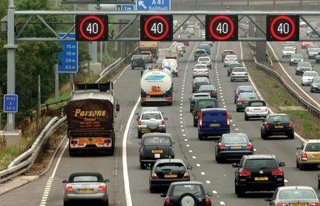 variable speed limits Road Safety GB HOT-HOV lanes