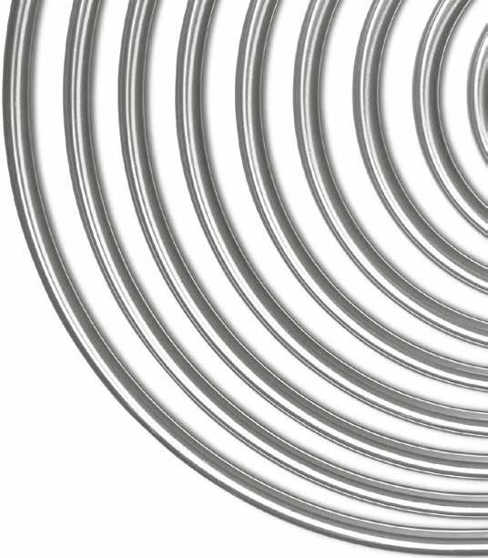 TITANIUM AND ZIRCONIUM TUBING U-BENT TUBES FOR HEAT EXCHANGERS Titanium and zironium are optimal for challenging environments where not even the best stainless steels meet the corrosion resistance