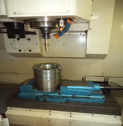 surfaces, edges and fillets used with a 24mm depth and the lubricant also flow on the surface of sheet reducing friction which causes the high temperature on the contact area, between the tool and