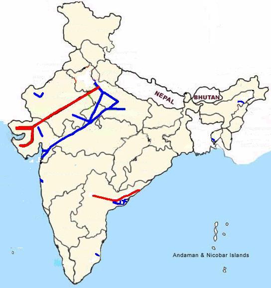 GAIL - BUSINESS PORTFOLIO GAS PIPELINES 6,800 KMS (155 MMSCMD) 11 States LPG PIPELINES 1922 KMS (3.8 MMTPA) GAS PROCESSING 7 Plants (1.