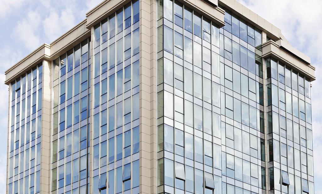 Applications Façades or windows of commercial buildings where reflective glass is required Advantages: Prevents solar heat transmission into buildings Controls the luminosity of sunlight Provides