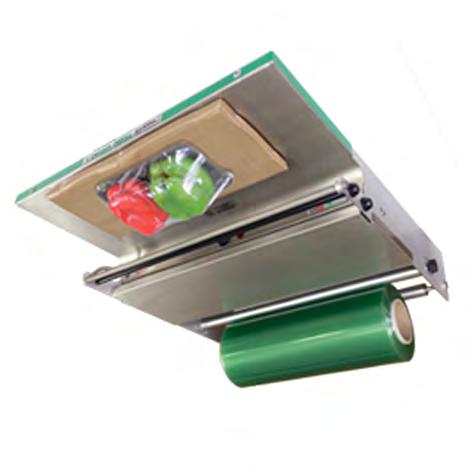 Table top stretch wrappers are most commonly used in food service industries to stretch wrap packages of fresh meat, dairy and produce on to trays, floor model stretch overwrappers are also