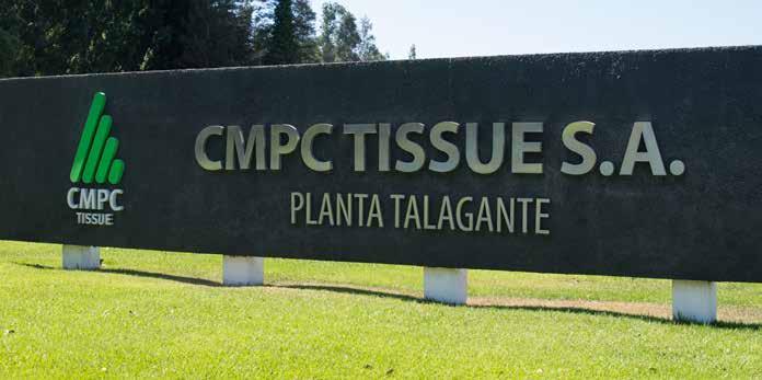 CMPC Tissue SA 6 CMPC was established in Puente Alto, Chile in 1920. Eventually the plant started to produce tissue paper in the 50 ties.