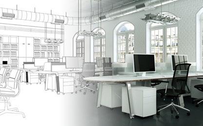 SOLUTIONS : DESIGN DESIGN We firmly believe that designing the right workplace is integral to your business success.