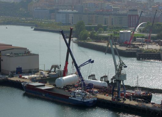 Bilbao: barge retrofit for LNG bunkering in the Cantabrian Coast EPA2 This subactivity has completed the retrofitting of a 100m-length existing barge for conventional fossil fuels and LNG bunkering.