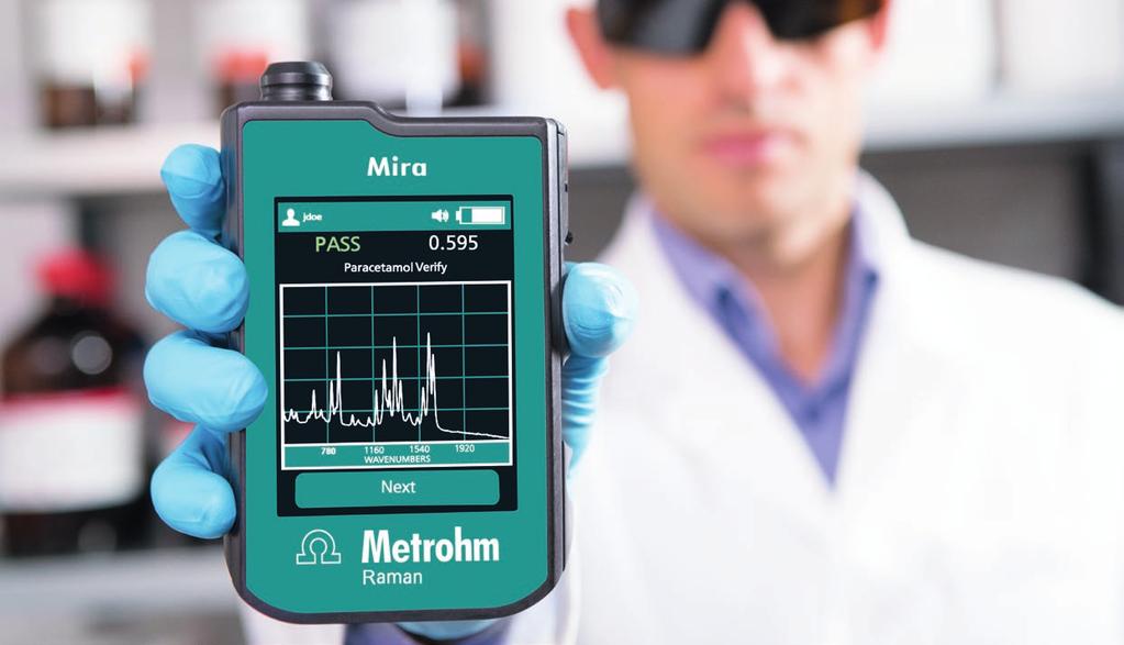 Mira P Handheld Raman Spectrometer