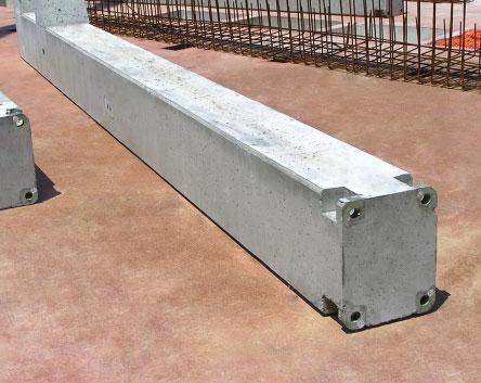 concrete cover of column shoes. The gap is too small to be filled up with concrete. However if the gap is filled or partially filled, the concrete shell can be easily crushed after removing mould.