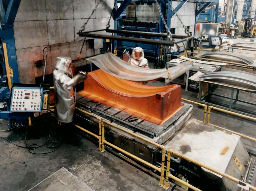 Superplastic Forming Ti in the 21 st Century Modern shuttle press
