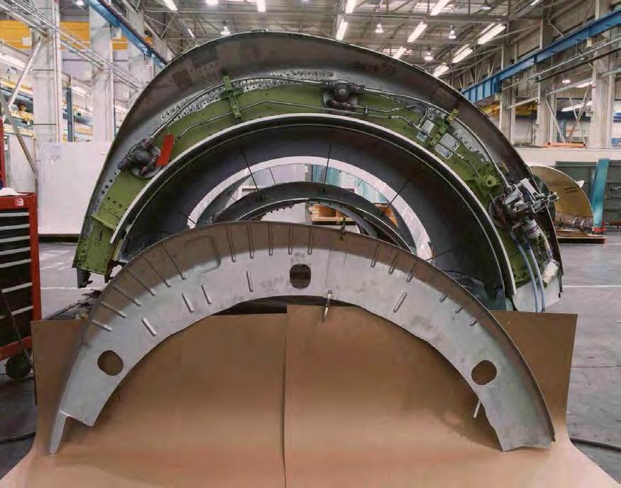 Boeing Research & Technology Project Name 737-NG Thrust Reverser Heat Shield Assembly (1991) Conventional Design 32 detail parts Inconel 625 alloy