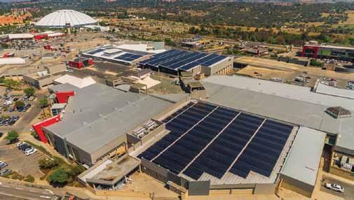 OUR projects COMMERCIAL AND INDUSTRIAL COMMERCIAL AND INDUSTRIAL Brooklyn Mall Rooftop Location: Brooklyn, Pretoria, South Africa