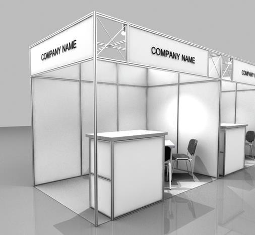 ADDITIONAL SPONSORSHIP OPPORTUNITIES Exhibition Space Benefits: 6 m2 standard exhibition space that covers: - aluminium shell frame, white wall panels - company name with standard fonts on white
