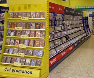 Example: Smart Shelves A smart shelf system for DVDs in a Tesco