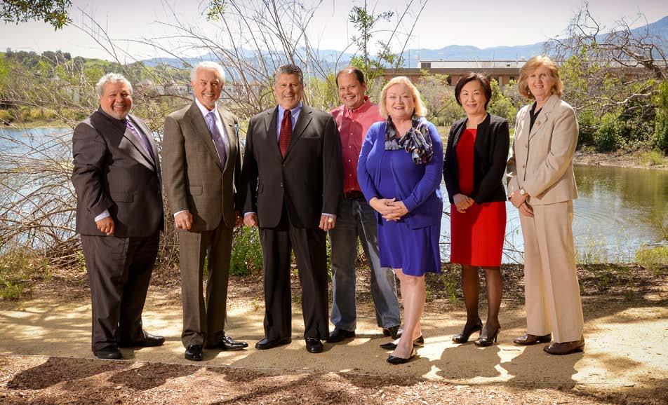 BOARD OF DIRECTORS The Santa Clara Valley Water District Board of Directors (Board) is comprised of seven members, each elected from equally-divided districts.