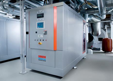200 kw class SOKRATHERM gas regulation unit can be placed freely depending on