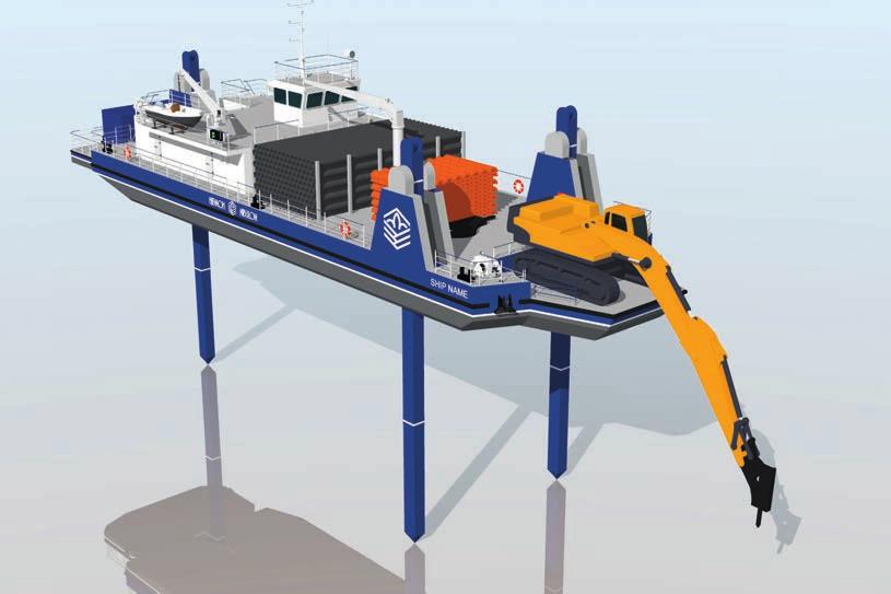 NIBULON CONSTRUCTS A SELF-PROPELLED DREDGING VESSEL TO DREDGE THE