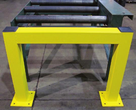 thousands of dollars of machinery or injure a worker. Barriers with Anderson s machine guards take just minutes to prevent this damage.