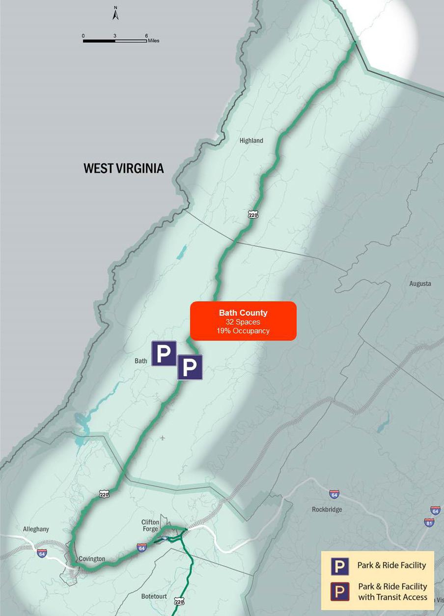 F3 SEGMENT NEEDS Redundancy and Mode Choice Passenger Passenger trips on Segment F3 of the North Carolina to West Virginia Corridor have limited travel options, both in terms of travel path and mode