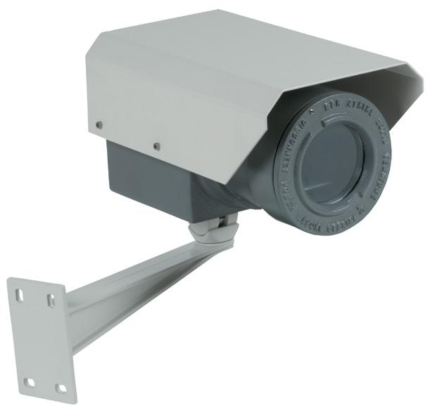 Ex d IIB / IIC Applications TVCC - Ex d IIC camera enclosures The GUB/WE-TVCC series is designed to contain compact CCTV cameras.