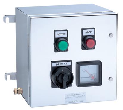 A wide choice of control functions with various contact block configurations and labeling options allow the perfect adjustment of the control station to the required switching and monitoring