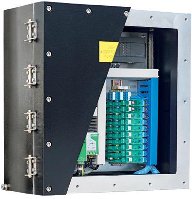 Ex d IIB Terminal Boxes, Control Stations and Control Panels ASM - Ex d IIB cast-iron The ASM series consists of three flameproof, cast iron enclosures with hinged covers.