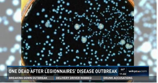 outbreak of Legionnaires' disease in Lake County.