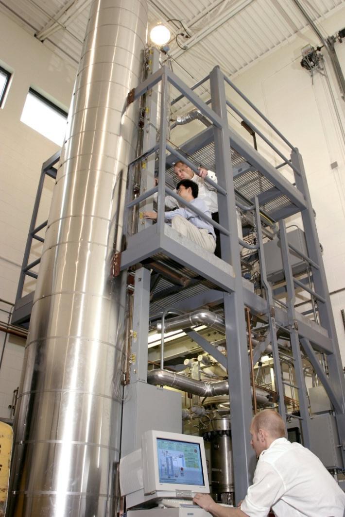 Integral test facility provides R&D base One - third scale integral test facility confirms design and safety analysis Integral test facility provides R&D support required for