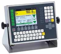 JesTronic 500 controls continuous weighing- and dosing processes containing a flow of powders or granulated products.