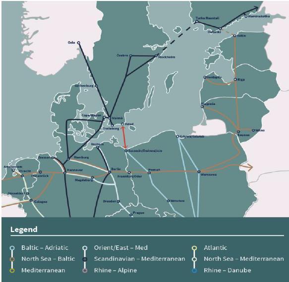Cargo capacity upgrade and LNG bunkering 2017-EU-TM-0166-W (MoS upgrade of maritime link) Total Budget: 132,391,879 EU contribution: 34,853,564 Beneficiaries: Ystad (Comprehensive, SE) & Swinoujscie