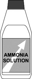 Ammonia solution is alkaline. Draw a ring around the number most likely to be the ph of ammonia solution.