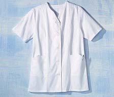 in this respect are nurses' and orderlies' tunics and physicians' coats (especially the coat pockets). What is expected from the use of Trevira bioactive in hospital workwear?
