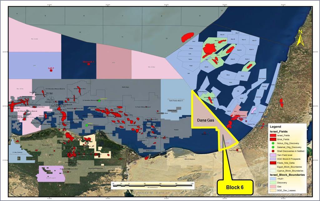 Block 6 North El Arish Offshore Opportunity G&G studies prior to commencing seismic acquisition in Q4-14 / Q2-15 Environmental Impact Assessment ahead of seismic operations Seismic reprocessing of