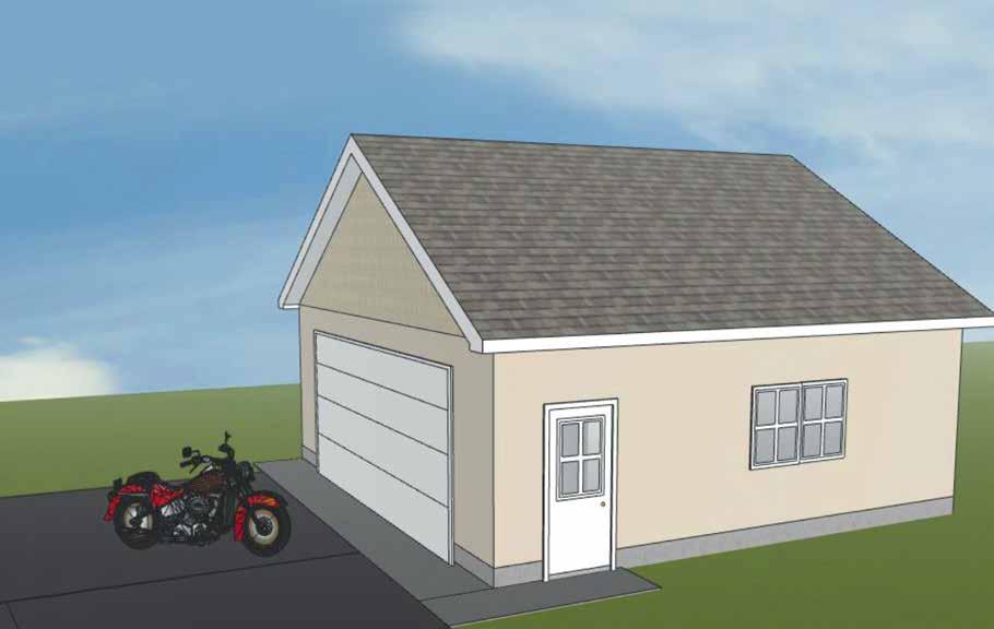 9-lite House Door 3 16 x7 Garage Door (uninsulated) 3 2-30 x40 Vinyl Insulated Windows Our basic garage is the most economical option for the thrifty purchaser.