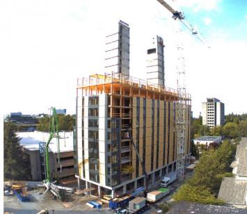 BROCK COMMONS VANCOUVER, BC 17 stories of timber installation Started june 6, 2016 Finished august 10,