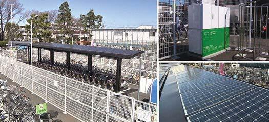 PARKING LOTS CHARGE COMMUNITY BIKES