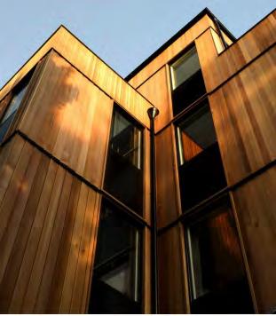 Building in wood to substitute concrete, steel and aluminum Using wood as building material has high positive substitution effect, when wood is used instead of materials with high carbon footprint.