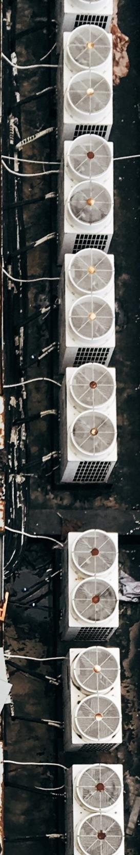 Cooling Devices Cooling Devices Ventilation efficiency: A ventilation system preserves a good indoor climate and ensures that high air quality is maintained to control