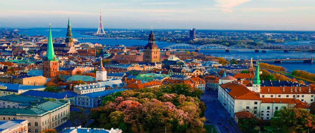 VENUE RIGA Riga, the biggest city of the Baltic, is situated on the Daugava river, that enters into the Gulf of Riga.